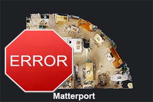 matterport error